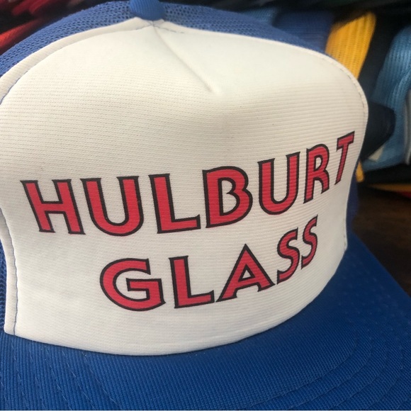 Vintage 80s Streetwear Hulbert Glass Trucker Hat - Picture 2 of 8